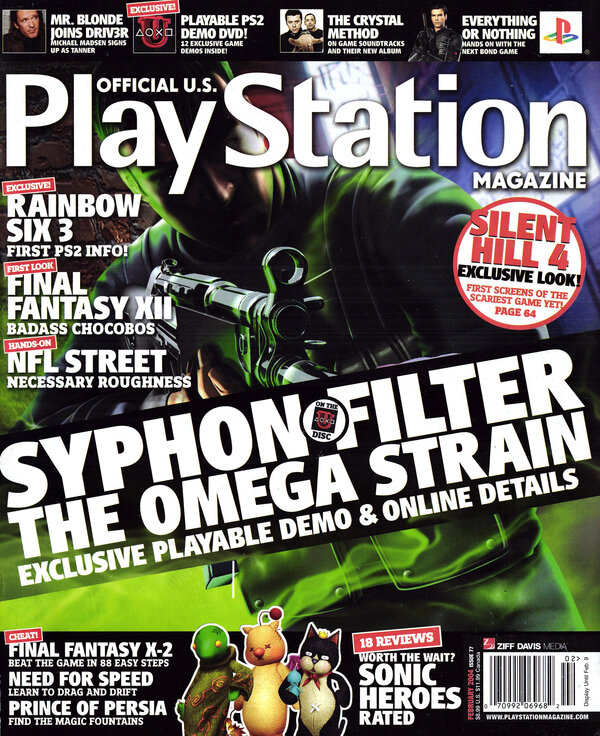 Official U.S. PlayStation Magazine Issue 077 (February 2004) cover